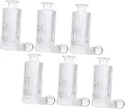DONFAMDS 12pcs Aromatherapy Glass Bottles Empty Perfume Diffuser Bottles Fragrance for Essential Oil Diffusion Table Decor