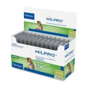Milpro Broad Spectrum Wormer for Cats 0.5-2kg 24 pack