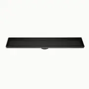 Radiant Tile Insert Floor Grate 800mm (Suit 80mm Waste) 316-BLK-RGL-800-74 Matte Black