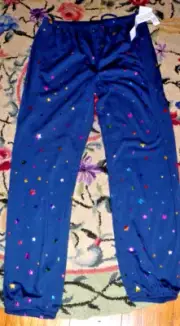 Gap Kids Girls Navy/Sparkle Stars Pajama Pants (size 12) New- Pretty/comfortable