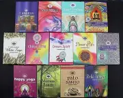 10pcs box Incense Cones Green Tree Insence Cleansing Floral Wicca Meditation
