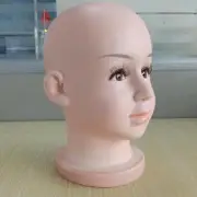 Baby Kids PVC Mannequin Head Model Glasses Hat Display Stand