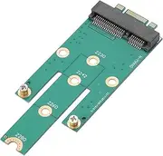 Mini PCIe MSATA SSD to M.2 NGFF SSD Adapter Card,MSATA to NGFF Adapter Card MSATA Interface to M.2 NGFF Conversion Card