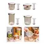 Vacuum Containers for Food Storage Vacuum Sealer Portable Pantry Organization