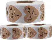 ROMISBABA 1 Set Paper Stickers Creative Self Adhesive Labels for Baking Present Wrapping and DIY Projects Labels Per Easy to Tear Unique Designs