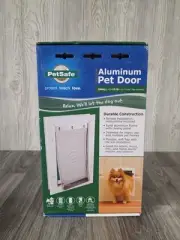 PetSafe SMALL Freedom Aluminum Pet Dog Door-Dogs to 1-15 lbs, New