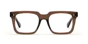 L.G.R Cameroon 76 Men's Glasses Brown Size 54 - Private Health Rebate - Blue Light Block Available
