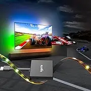 Lytmi TV LED Backlight with HDMI 2.0 Sync Stick Immersive RGBIC Backlight for 25-55 inch TVs Plug and Play Cuttable TV Light Strips Sync TV Lights for Games Music Movies
