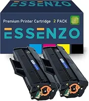 2-Pack 111S 111L MLT-D111S MLT-D111L ESSENZO Compatible Toner Cartridge for Samsung Printers Xpress M2020W M2022W M2024W M2070FW M2070W Printer (2Black)