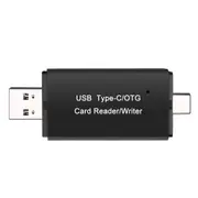 USB-C SD Card Reader - 3 in 1 OTG High-speed Hub