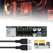 PCIE Extension Cable USB3.0 PCIE3.0 for Mainboard PCI-E Card Slot Expansion