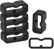 Fastener Rings intended for Fitbit Inspire 2 Inspire Inspire HR ACE 2 ACE 3 Bands(Pack of 11) Rubber Rings Holder Keeper Retainer Fixed Non-Slip Connector Security Loop intended for Inspire 2 Tracker, Black