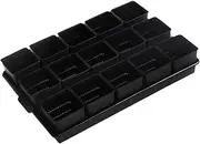 Square Propagation Pot, Balcony, Greenhouse, Reusable Seedling Pot, Resin Plant Propagation Pot, Hollow Design for Gardens Implanting