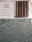 NEW! WINDOW CURTAINS Mercato One Pole Top Panel 50”x 84”