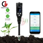 Soil PH Tester backlight LCD Digital Planting Tip Tester for Gardening Potting