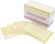 HAPINARY 180pcs Ruled Index Cards for Studying Portable Note Cards for Office Home School Supplies for Taking Review Memo Scratch Pad