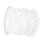 10M Vertical Blind Bead Chain Roller Shade Link Chain DIY White Iron POM For AU