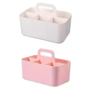 Multi Functional Desktop Organizer Compartmentalized Storage Box Portable Basket