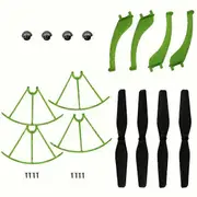 Kankanwo Syma X5Hw X5Hc Landing Skid+Blade Propeller+Propeller Protectors Spare Set Multicolor