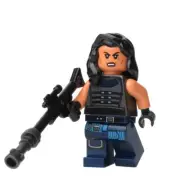 NEW Cara Dune - Mandalorian Star Wars LEGO Minifigure 75254 AT-ST Raider (sw1058