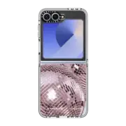 Galaxy Z Flip6 Clear Case Alisha Marie Disco Baby Case