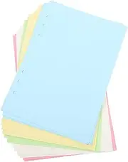 Operitacx Loose Leaf Notebook Paper Refills 50 Sheets Planner Refill Paper for Binder Install