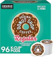 The Original Donut Shop Regular Keurig Single-Serve K-Cup Pods, Medium Roast Coffee, 96 Count