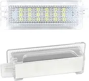 Pizgear 2PCs 18-SMD Led Courtesy Door Light Luggage Footwell Step Welcome Light, for BMW, E60 E70 E71 E90 E91 E92 F01 X5 F10 F11 Trunk Interior Lights