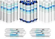 Geekpure Universal Compatible Reverse Osmosis Filter Replacement Set -10 Inch (6)