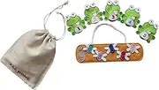 ZAC HOME 5 Little Speckled Frogs Nursery Rhyme Finger Puppet