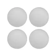 4PK Ecology 29cm Circa Dinner Plate Food/Salad Platter Stoneware - Chalk