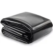 20 Mil Pond Liner, 7x10 Ft Pond HDPE Skins Small Fish Pond Liners Rubber Pond...