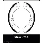 Protex Brake Shoes - N3177
