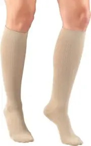 TRUFORM Lites Knee High Stockings 15-20mmHg (Tan) X-Large