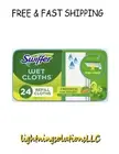 Swiffer Sweep + Mop, Wet Pads Refill, Floor Cleaner, Cleaning Clothe, 24ct