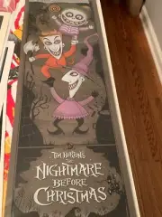 The Nightmare Before Christmas by Graham Erwin Rare Mondo poster Lock Shock