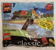 1999 LEGO Classic McDonald's Happy Meal airplane set #7 - 13 Pieces (NEW)