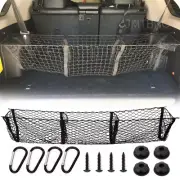 3 Pocket Trunk Cargo Net Storage Envelope Style Elastic Mesh For Toyota 4Runner