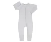 Bonds Baby Zip Wondersuit - Luxe Storm Marle/White