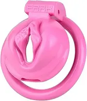 Chastity Device Inverted Chastity Cage SM Sex Toys Flat Chastity Cage Male Cage Chastity Device Chastity Lock Beginner Cage to Prevent Erection Bondage for Men