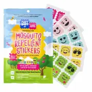 BuzzPatch Mosquito Repellant Stickers for Kids (60 Pack) - The Natural Patch Co.