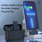 Wireless Lavalier Microphone For iPhone iPads Video Recording, Live Streaming US