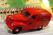 DINKY DY-15, 1953 Austin A40 Van, Brooke Bond Tea. 1:43 scale. NEW !