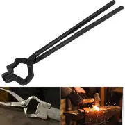 16" V Bit Z Jaw Offset Knife Making Blacksmith Tongs Bladesmith Tool Anvil Forge