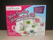 Creatology Mini Tea Set design your own set teapot cups saucers paint NIB