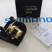Shimano 21 Calcutta Conquest Baitcasting Reel - 201 Left Handled