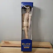 Blick Manikin Posable Hardwood Female 12" - NIB