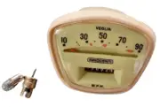 ukscooters LAMBRETTA 0-90M GREEN SPEEDOMETER GP LI SX ITALIAN THREAD SPEEDO BULB
