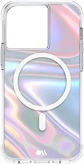 Case-Mate iPhone 13 Pro Case [10ft Drop Protection] [Compatible with MagSafe] Soap Bubble - Phone Case for iPhone 13 Pro - Iridescent Swirl iPhone Case - Lightweight, Shock Absorbing, Anti Scratch
