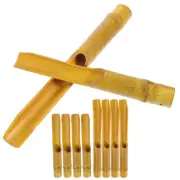 10 Pcs Bamboo Wind Chime Accessories Replacement Part Chimes Windchime Parts